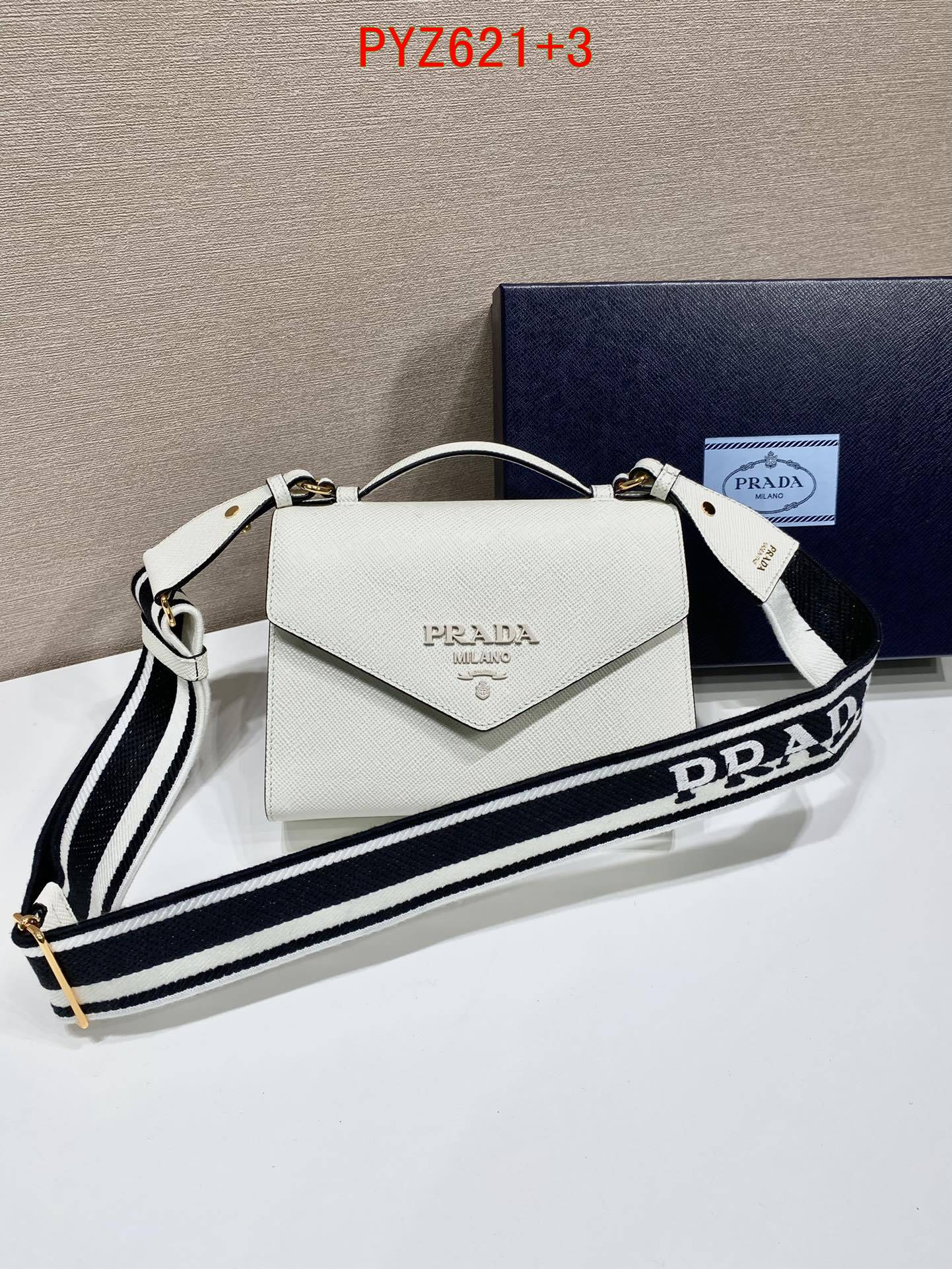 Prada Saffiano Monochrome