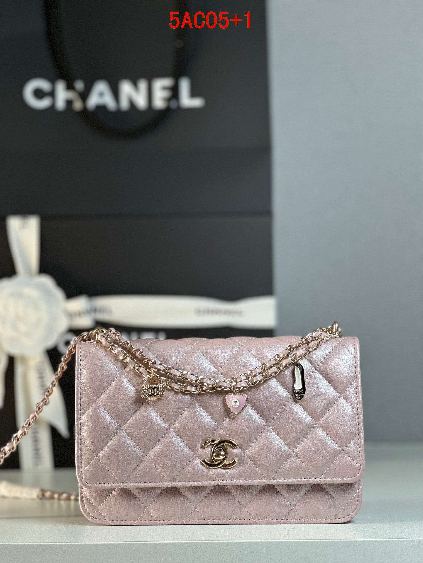 Chanel Woc leather bag