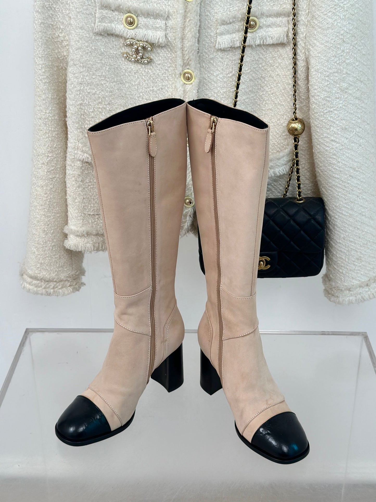 Chanel High Heel Boots