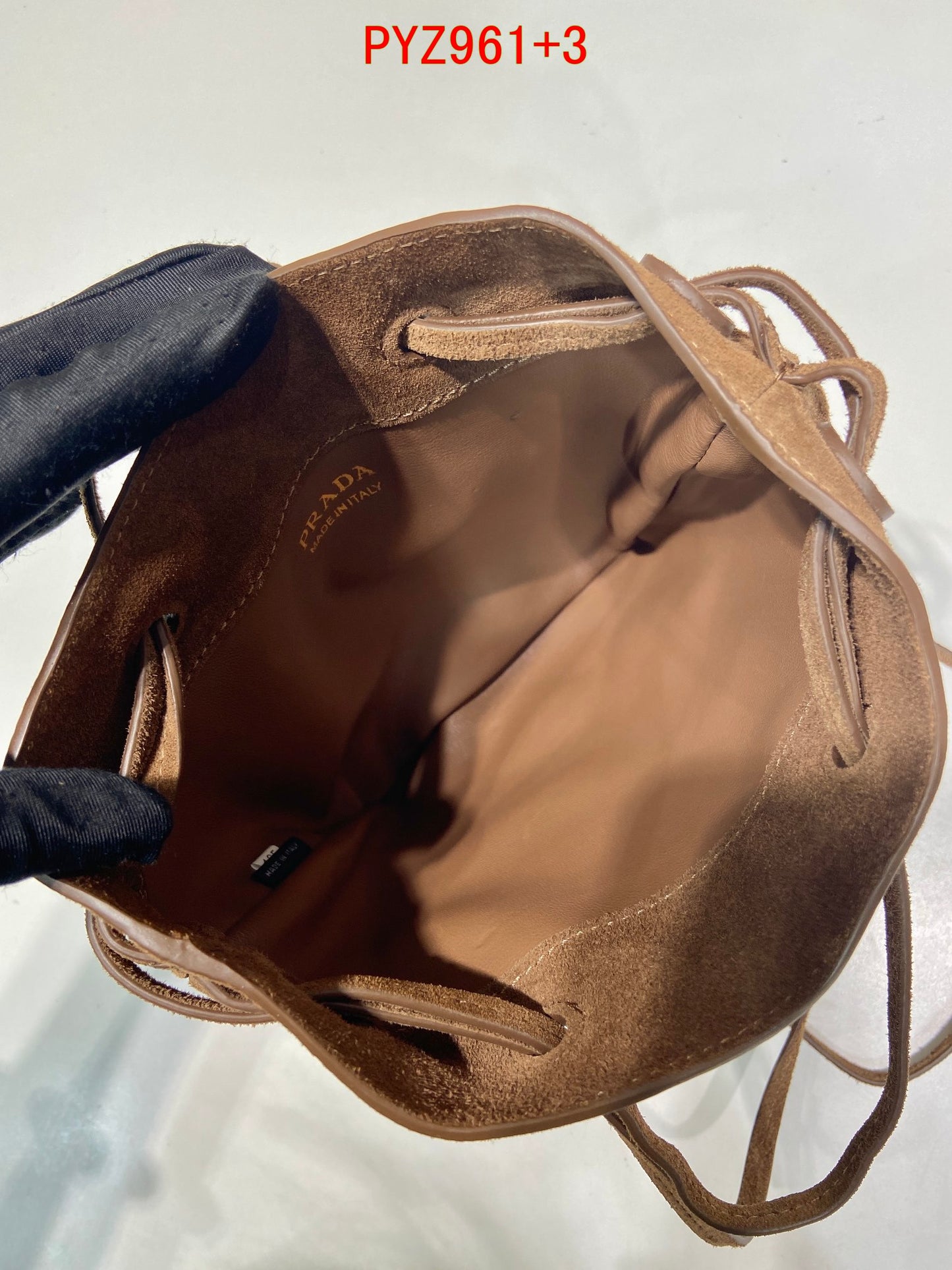 Prada Shoulder suede bag
