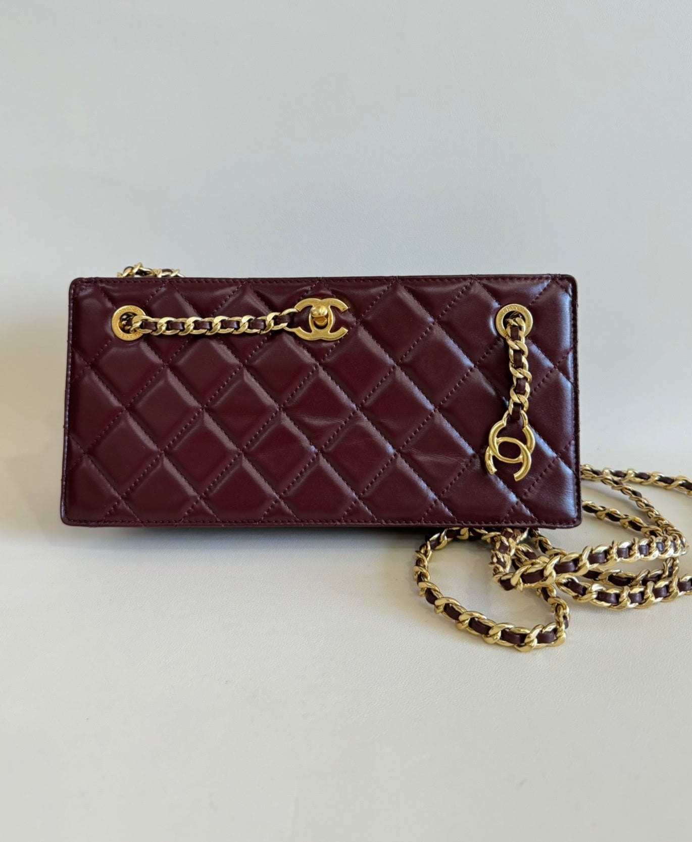 Chanel Clutch bag with chain