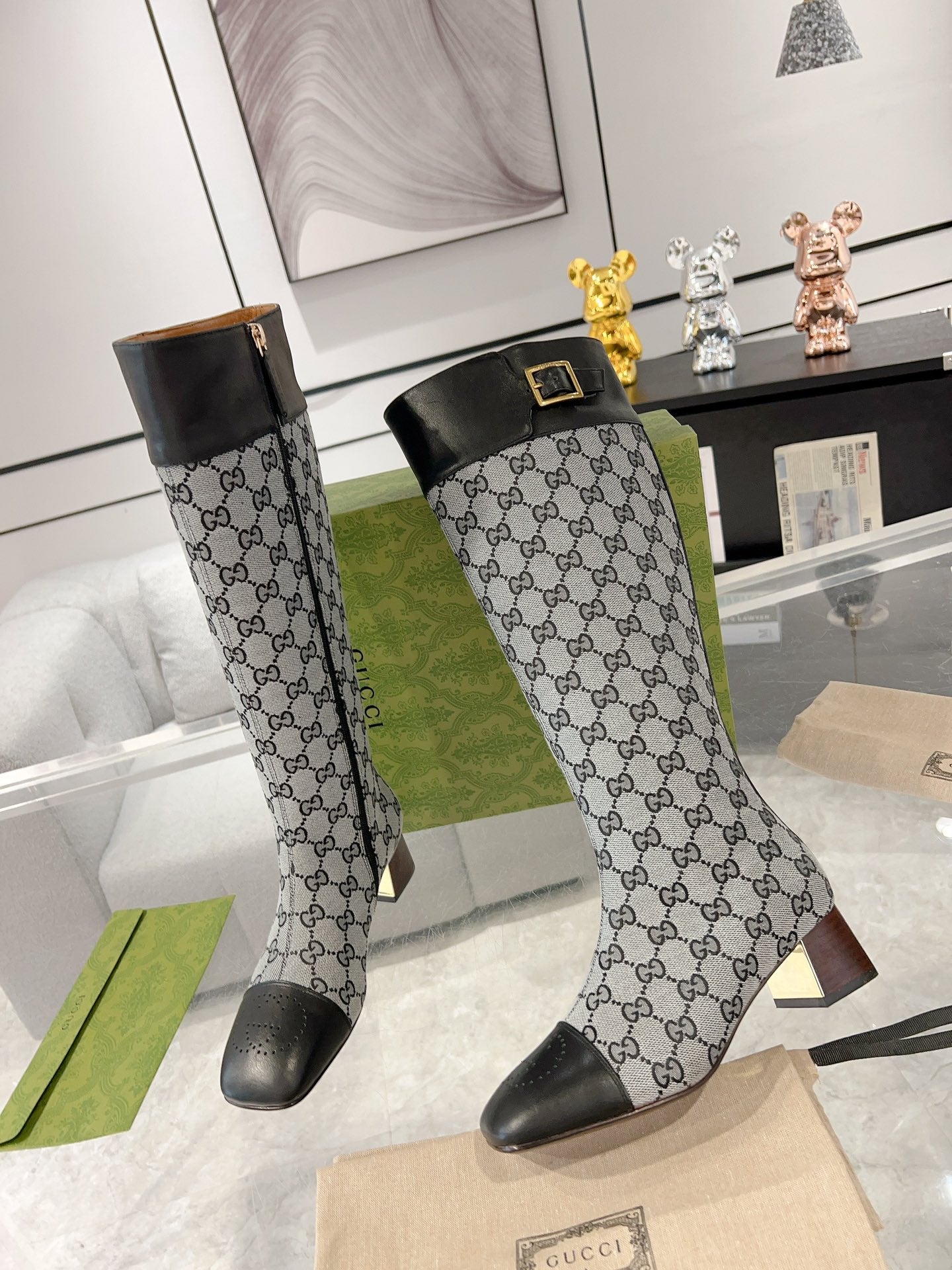 Gucci Heels High Boots