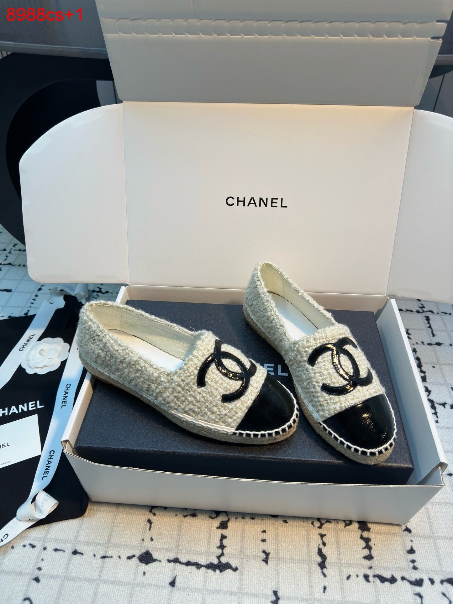 Chanel Tweed Espadrilles