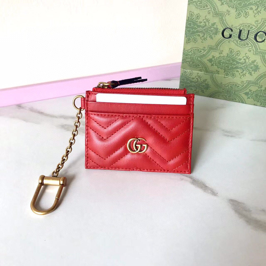 Gucci MARMONT KEYCHAIN WALLET