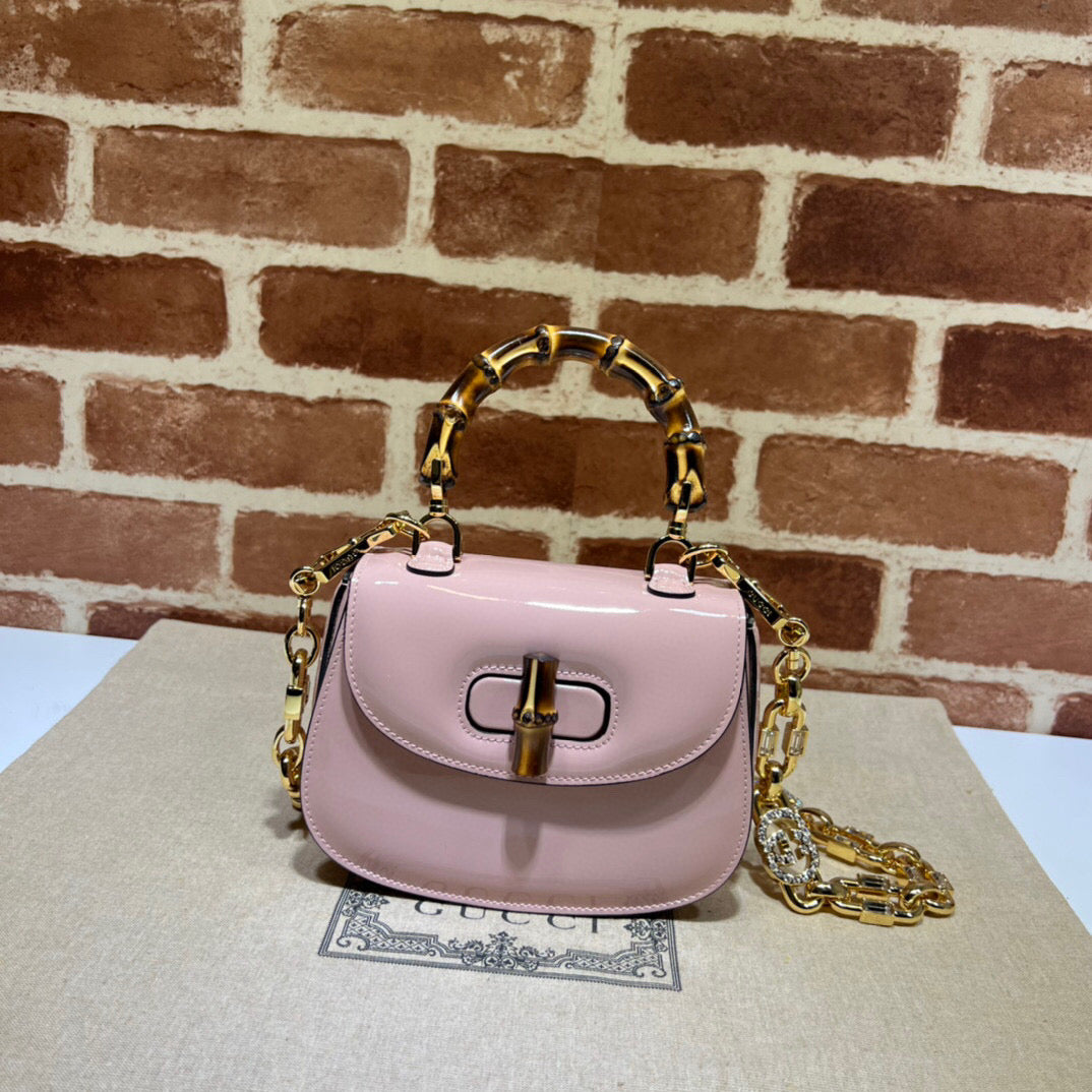 Gucci 1947 Bamboo Mini Top handle bag