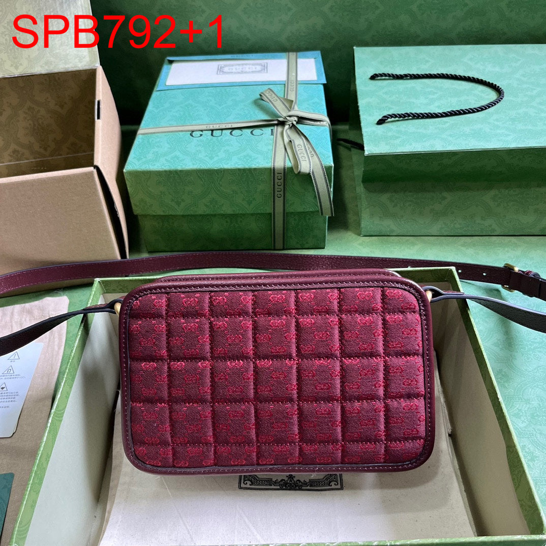 Gucci MINI GG CANVAS MINI SHOULDER BAG