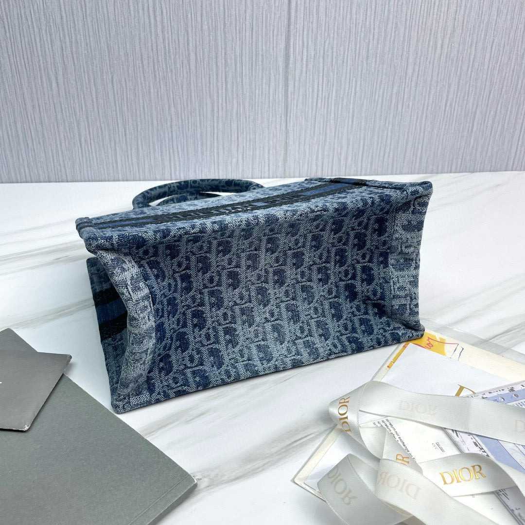 Dior Book Tote Denim bag