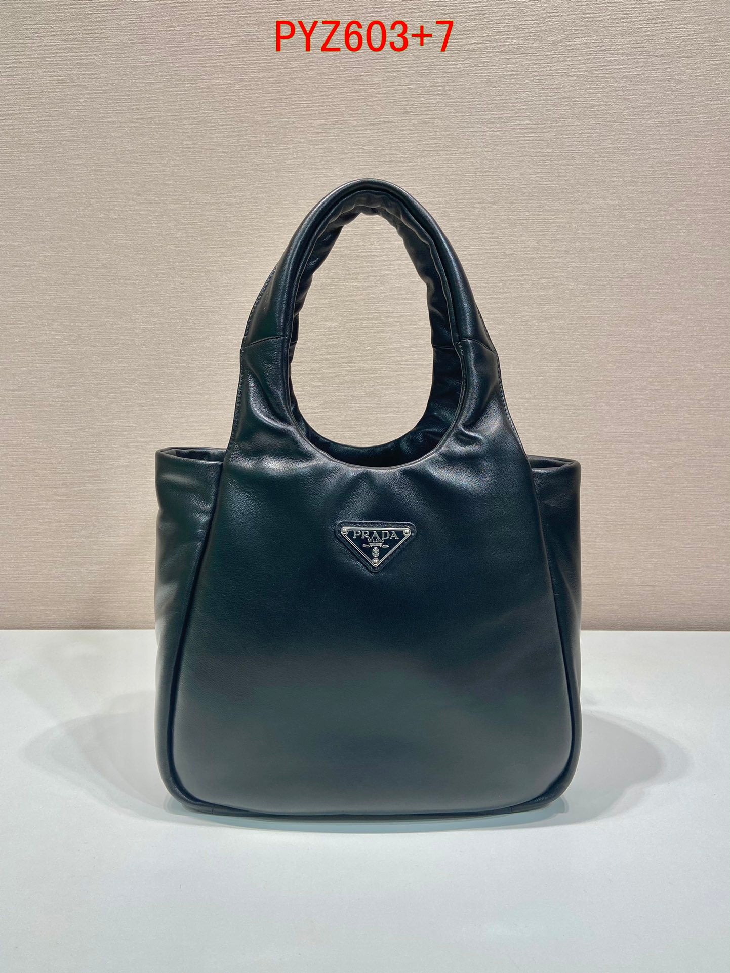 Prada Medium padded Soft nappa leather bag
