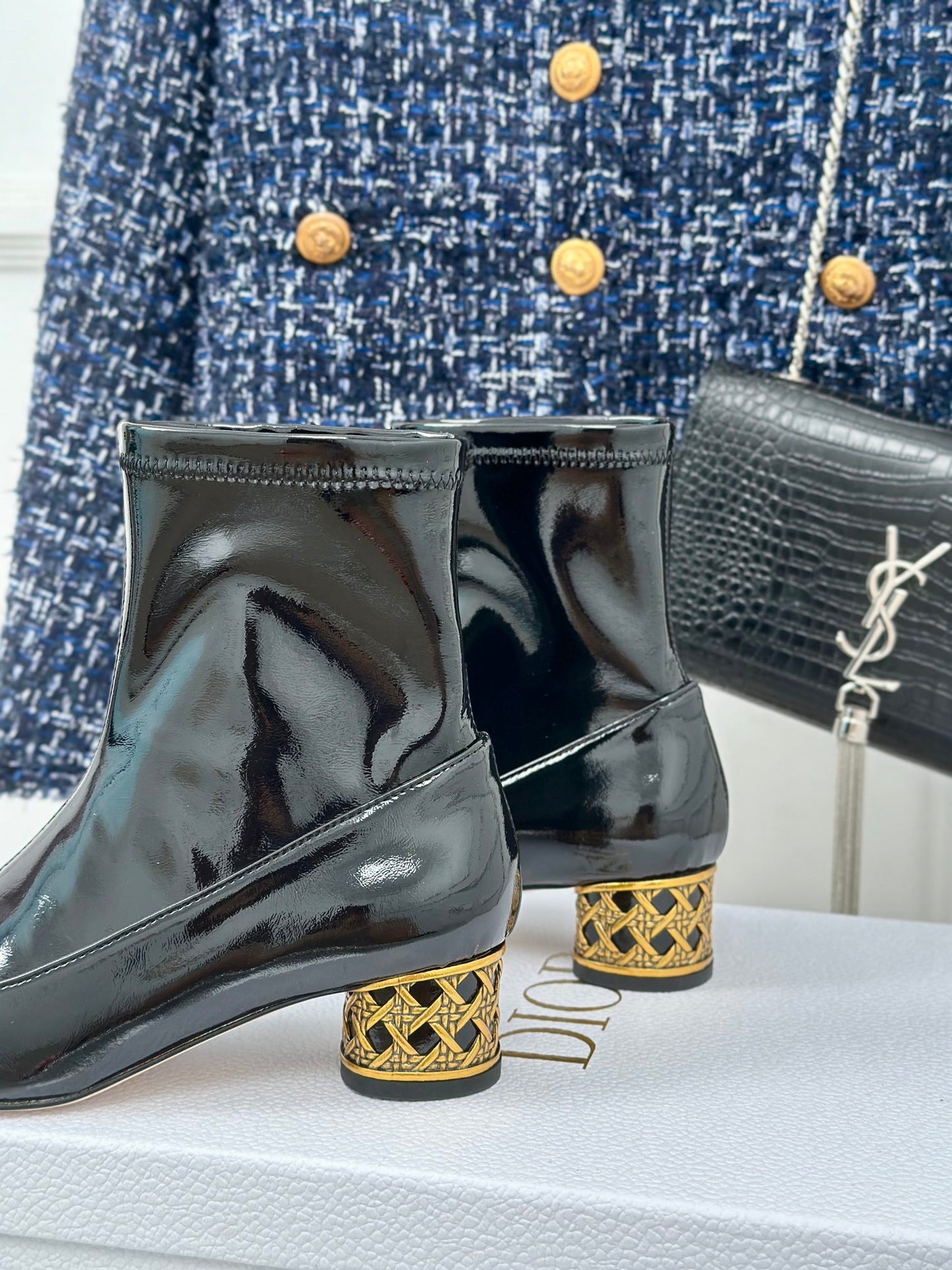Dior Heels Boots leather