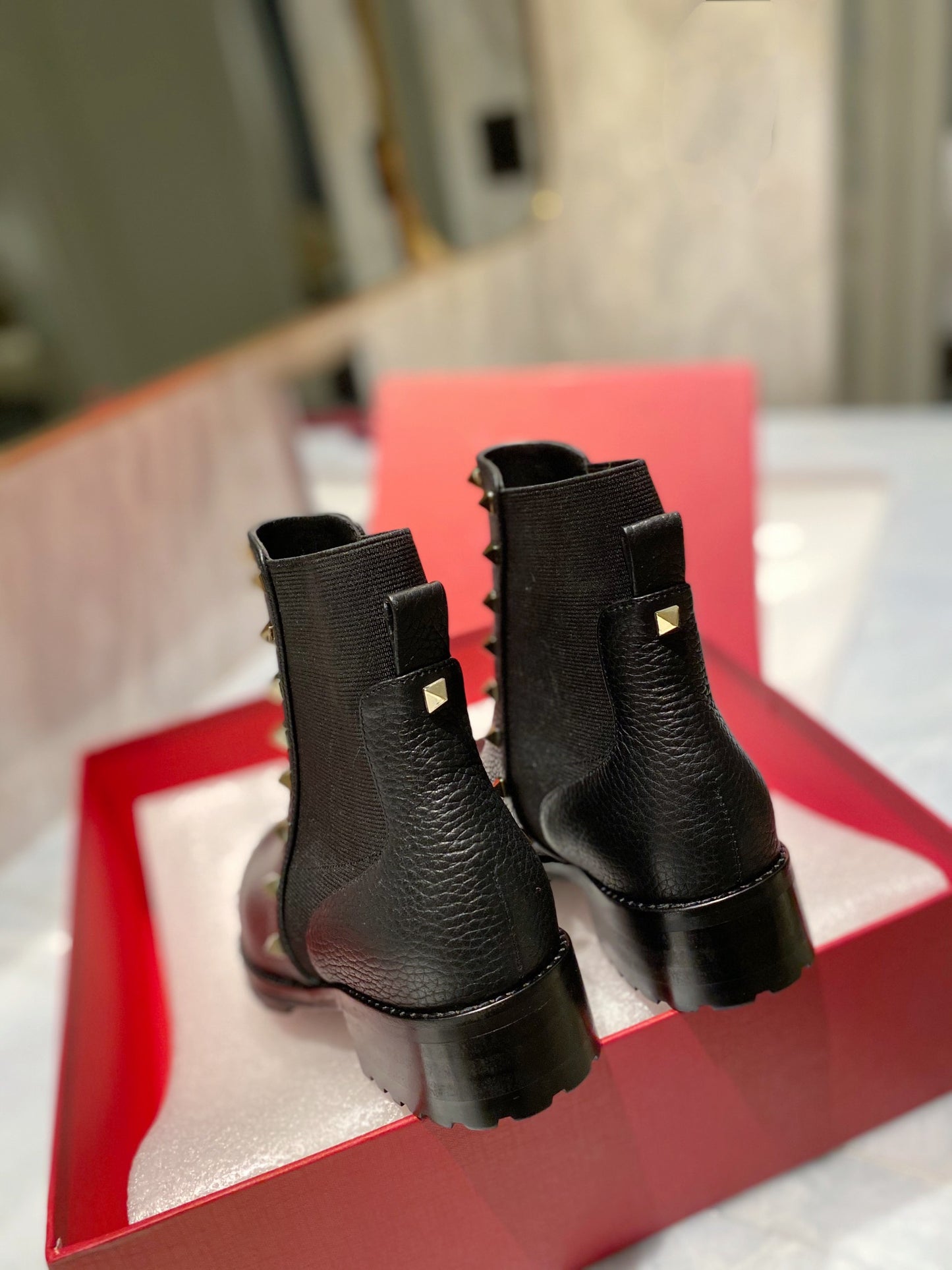 Valentino Ankle Heel Boots