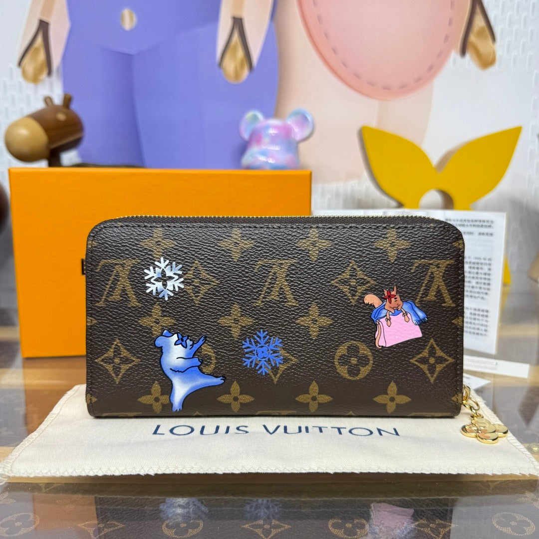 Louis Vuitton Zippy Wallet Vivienne Winter Holiday collection