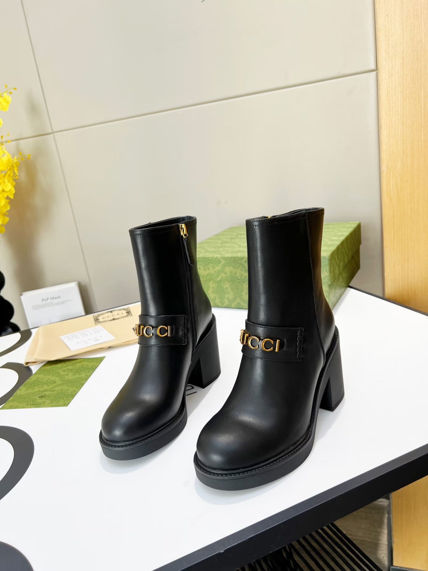 Gucci Heel Boots