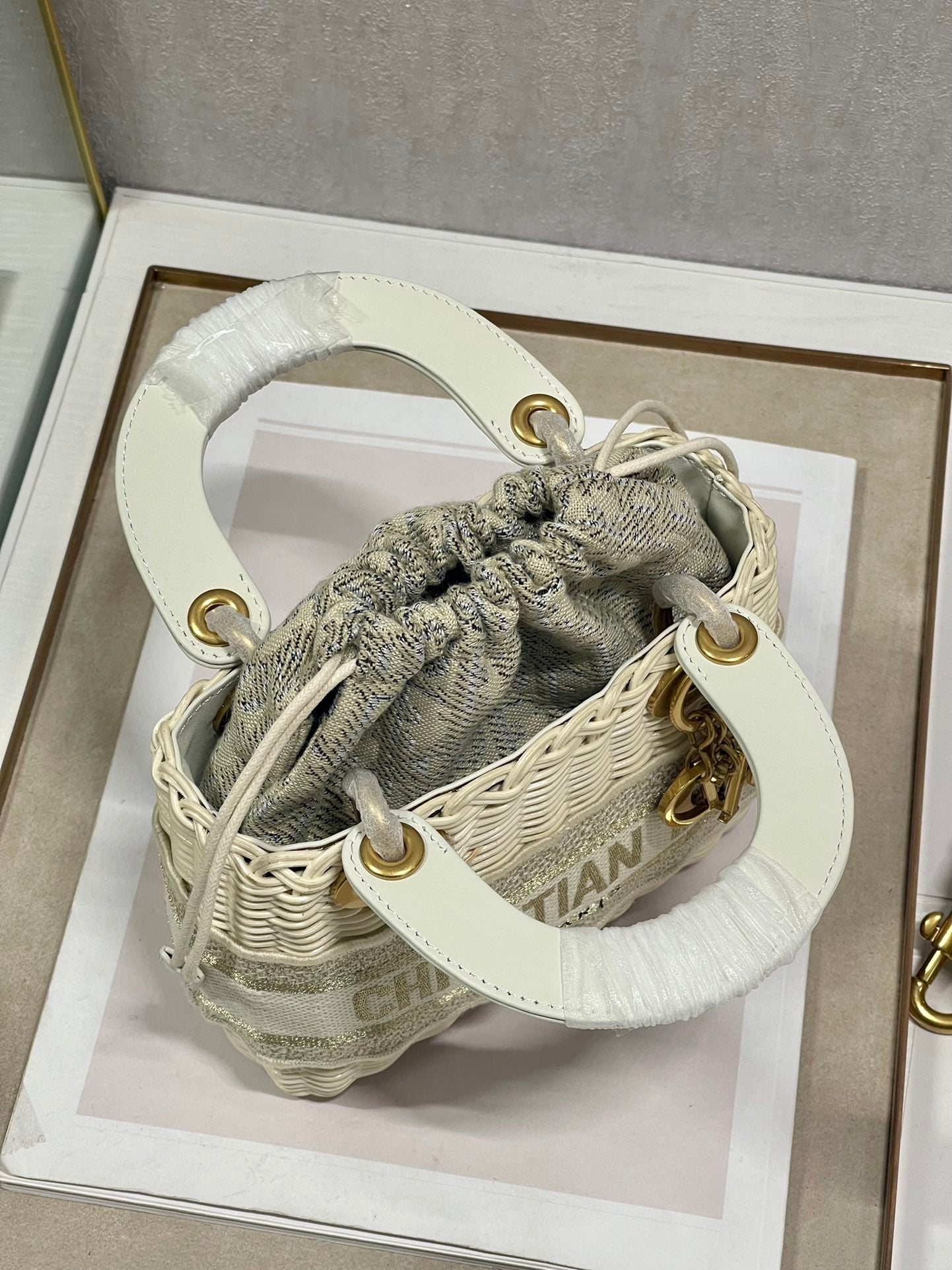 Dior Raffia Tote bag