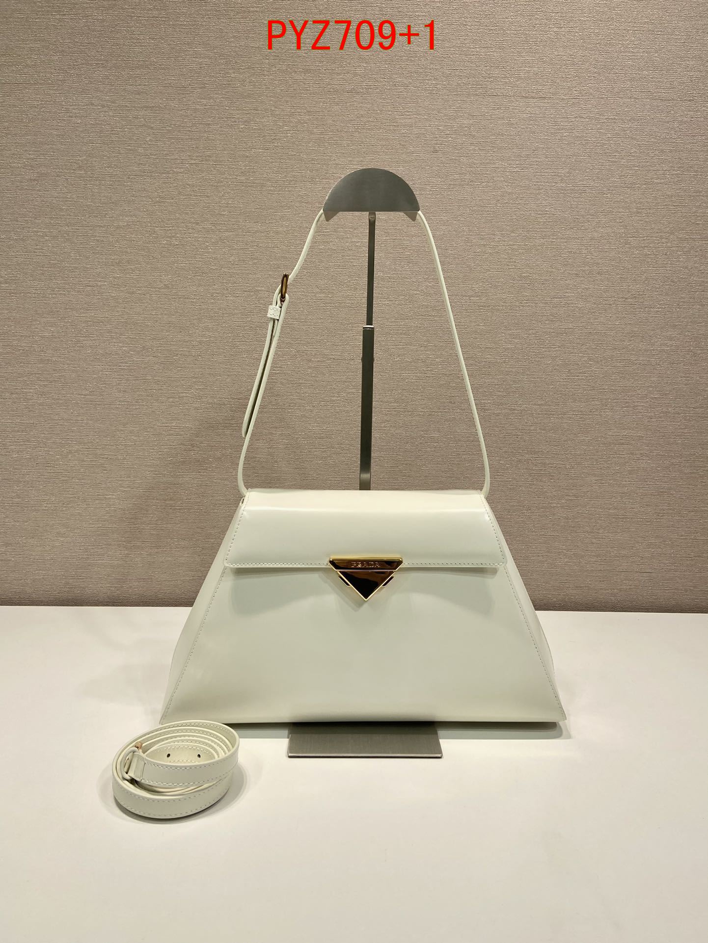 Prada Medium Brushed Leather Bag