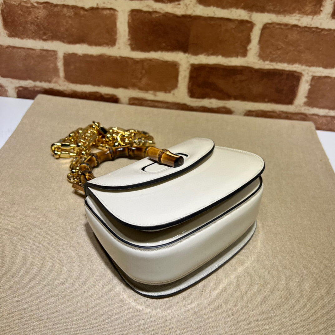 Gucci 1947 Bamboo Mini Top handle bag