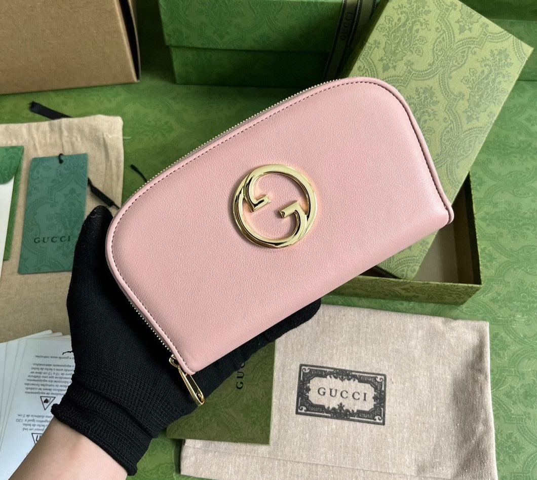 Gucci BLONDIE ZIP AROUND WALLET