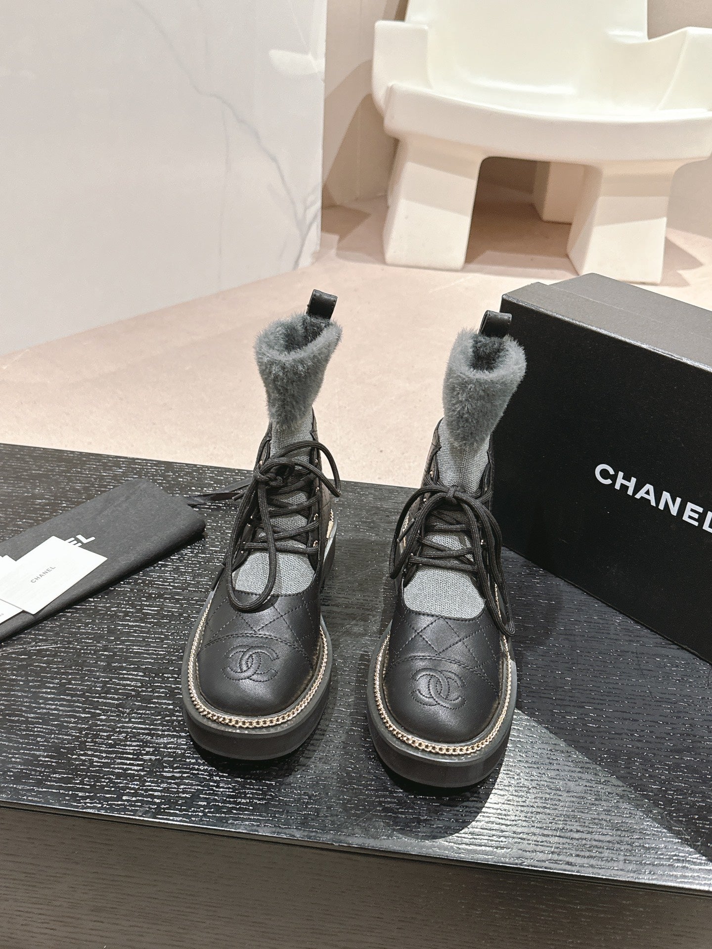 Chanel Ankle Boots