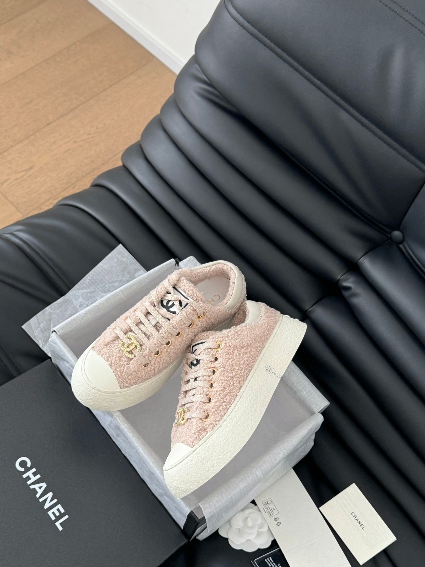Chanel Teddy Sneakers
