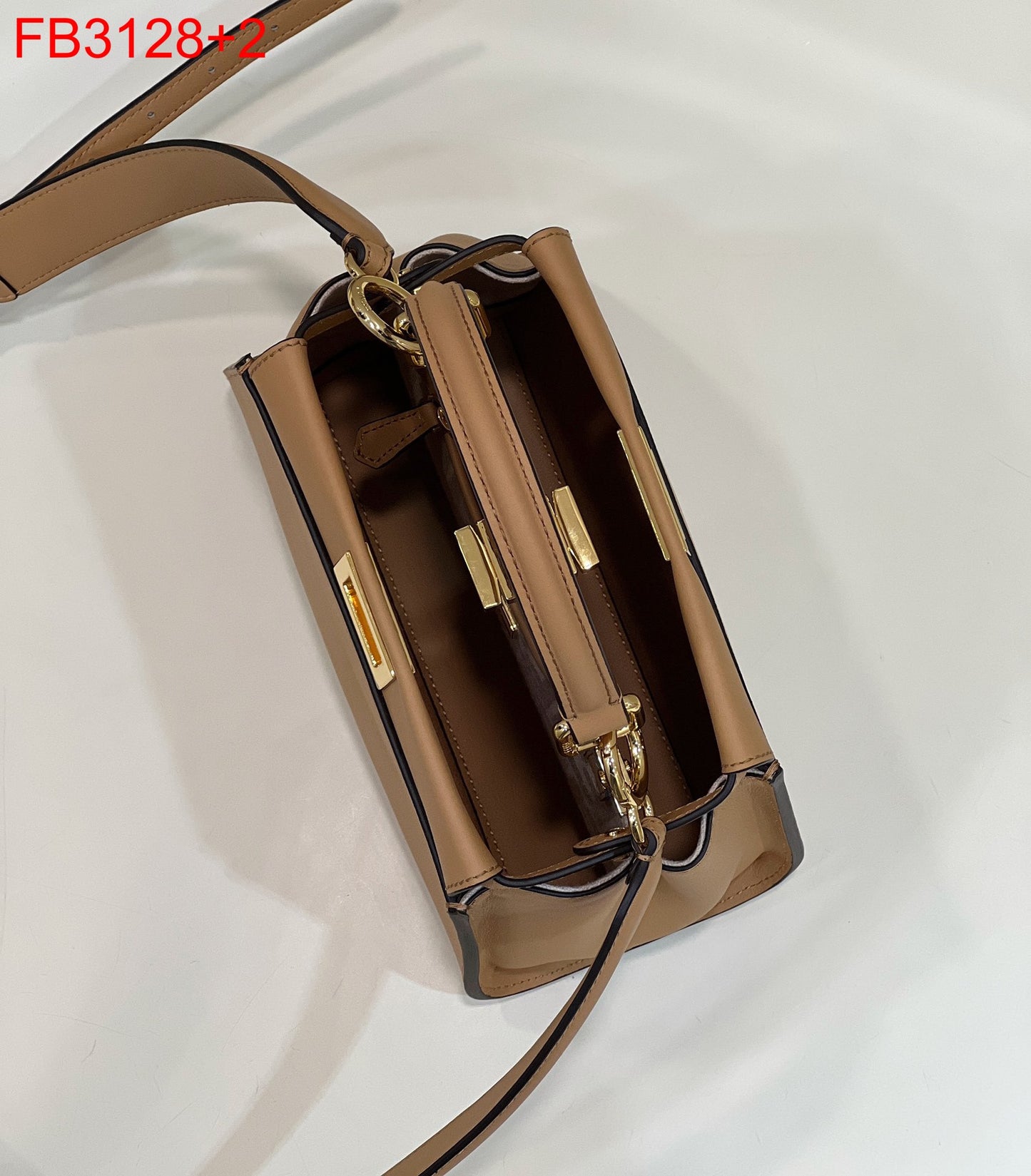 Fendi Peekaboo Leather Bag