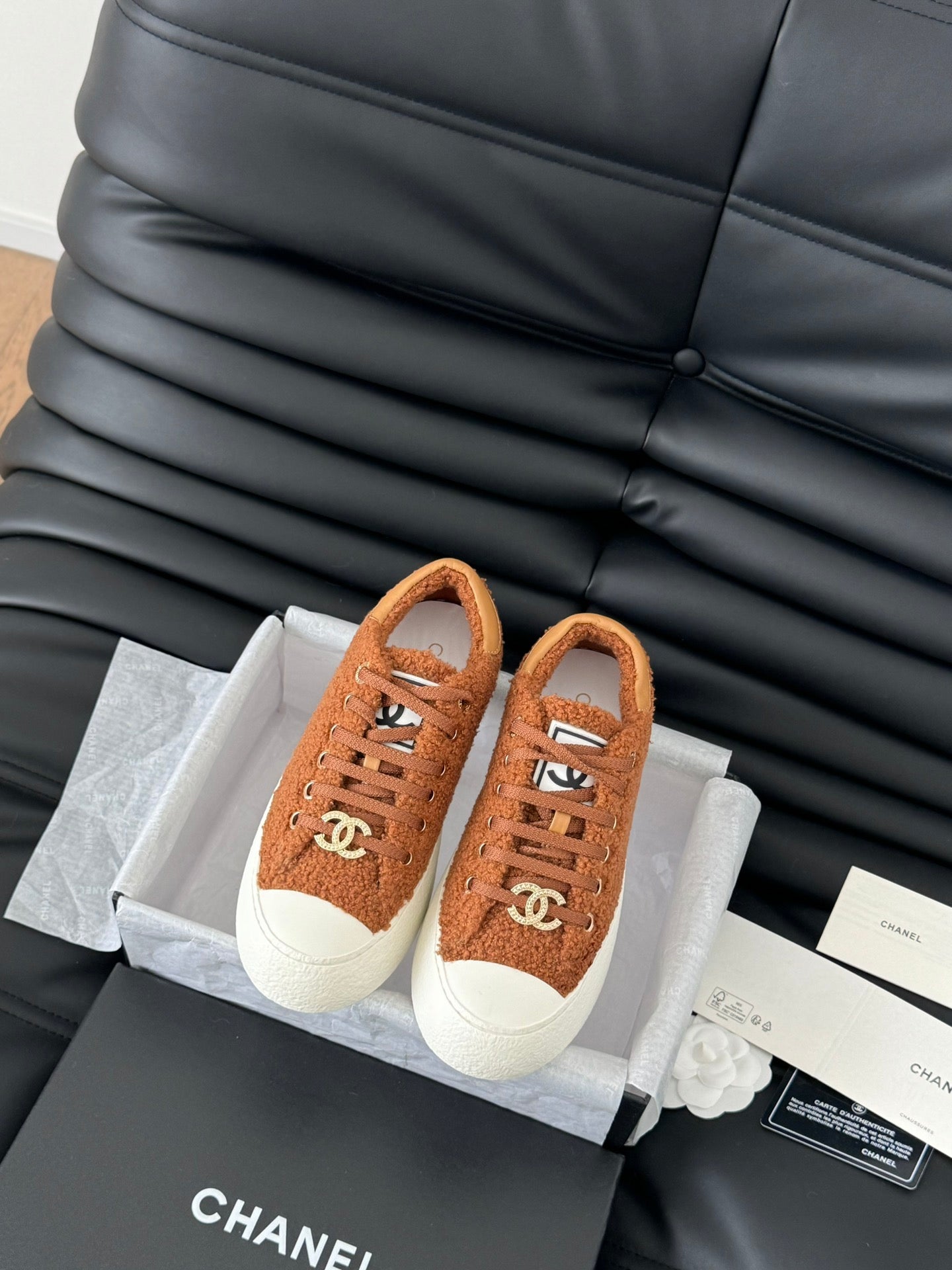 Chanel Teddy Sneakers