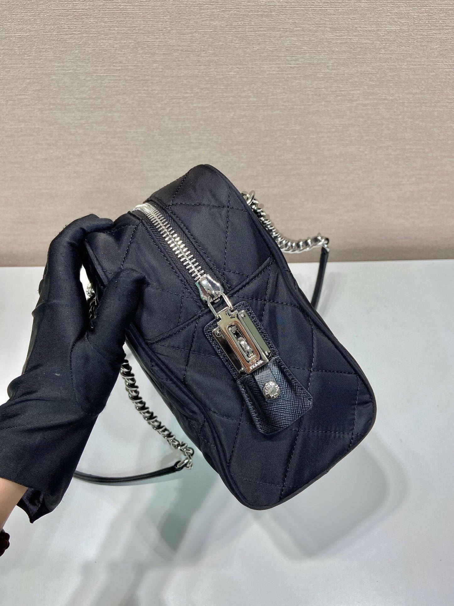 Prada Nylon Medium Travel Bag