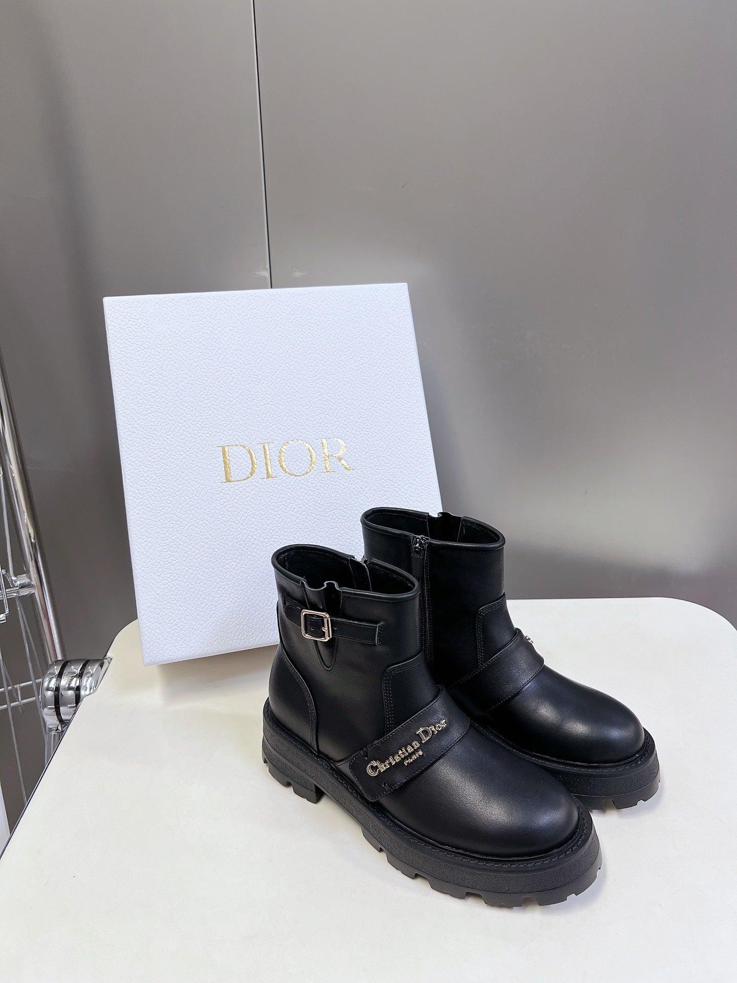 Christan Dior Ankle Boots