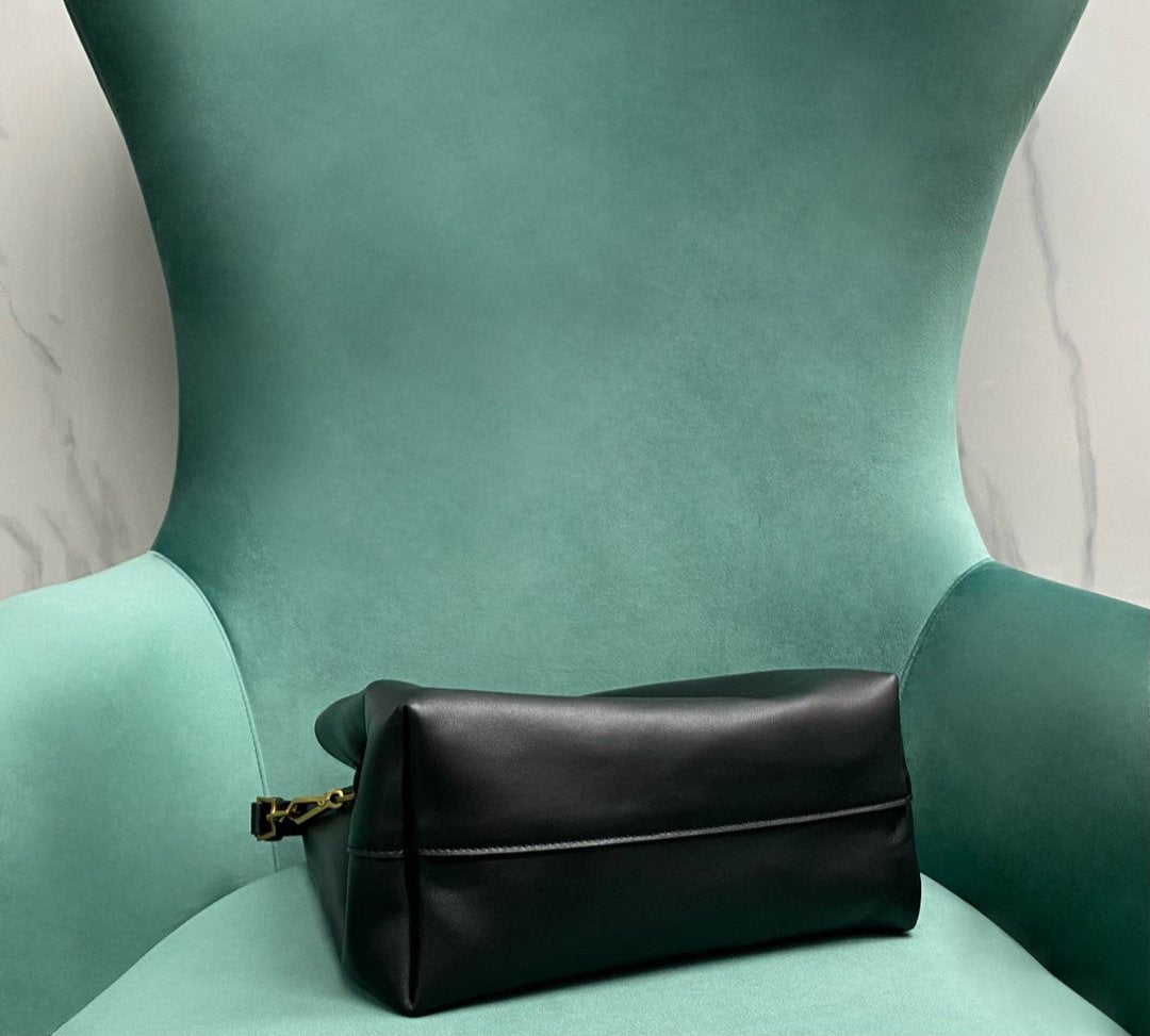 YSL Bucket leather bag