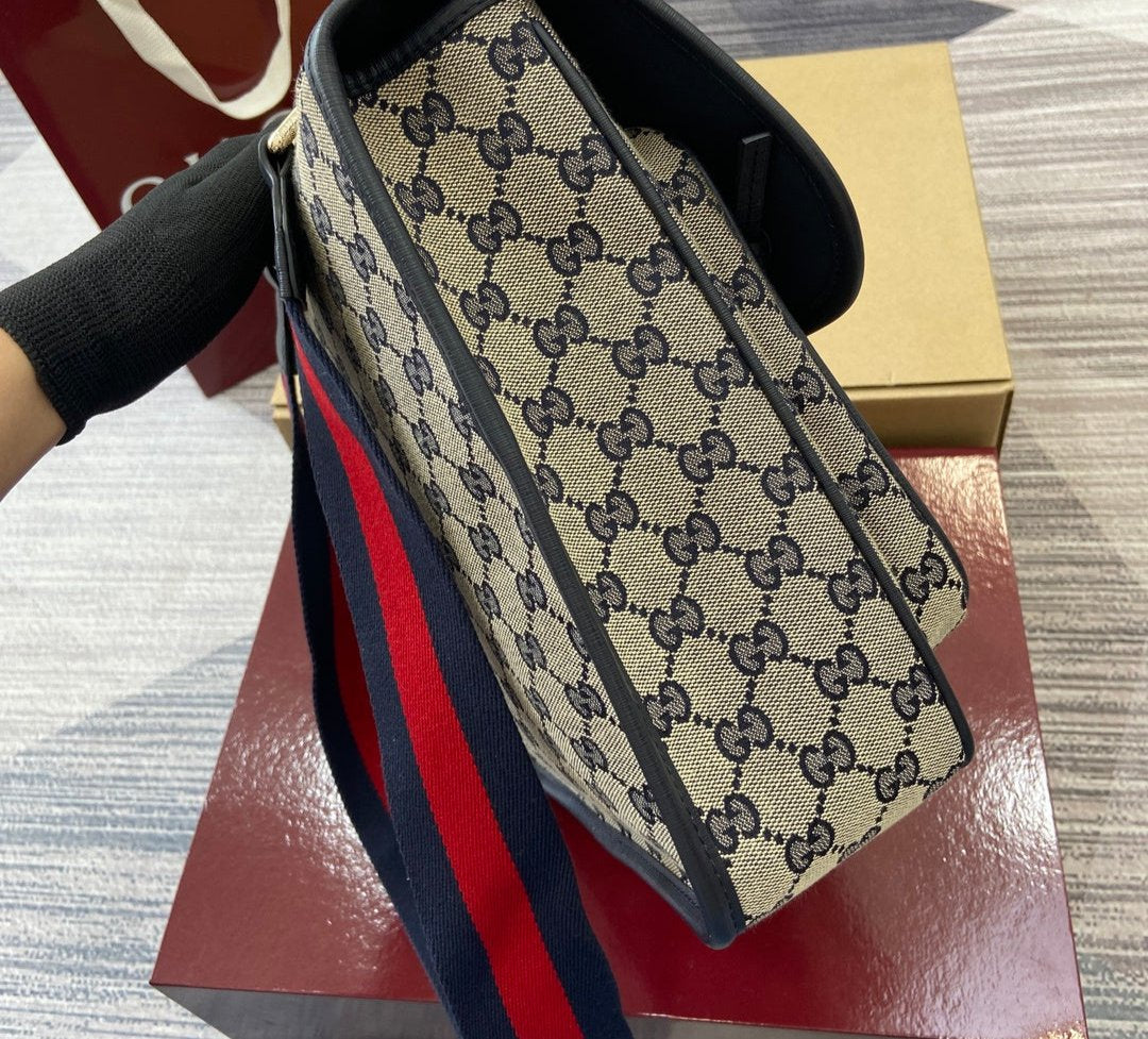 Gucci Children's GG canvas messenger bag