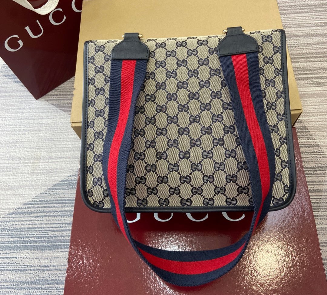 Gucci Children's GG canvas messenger bag