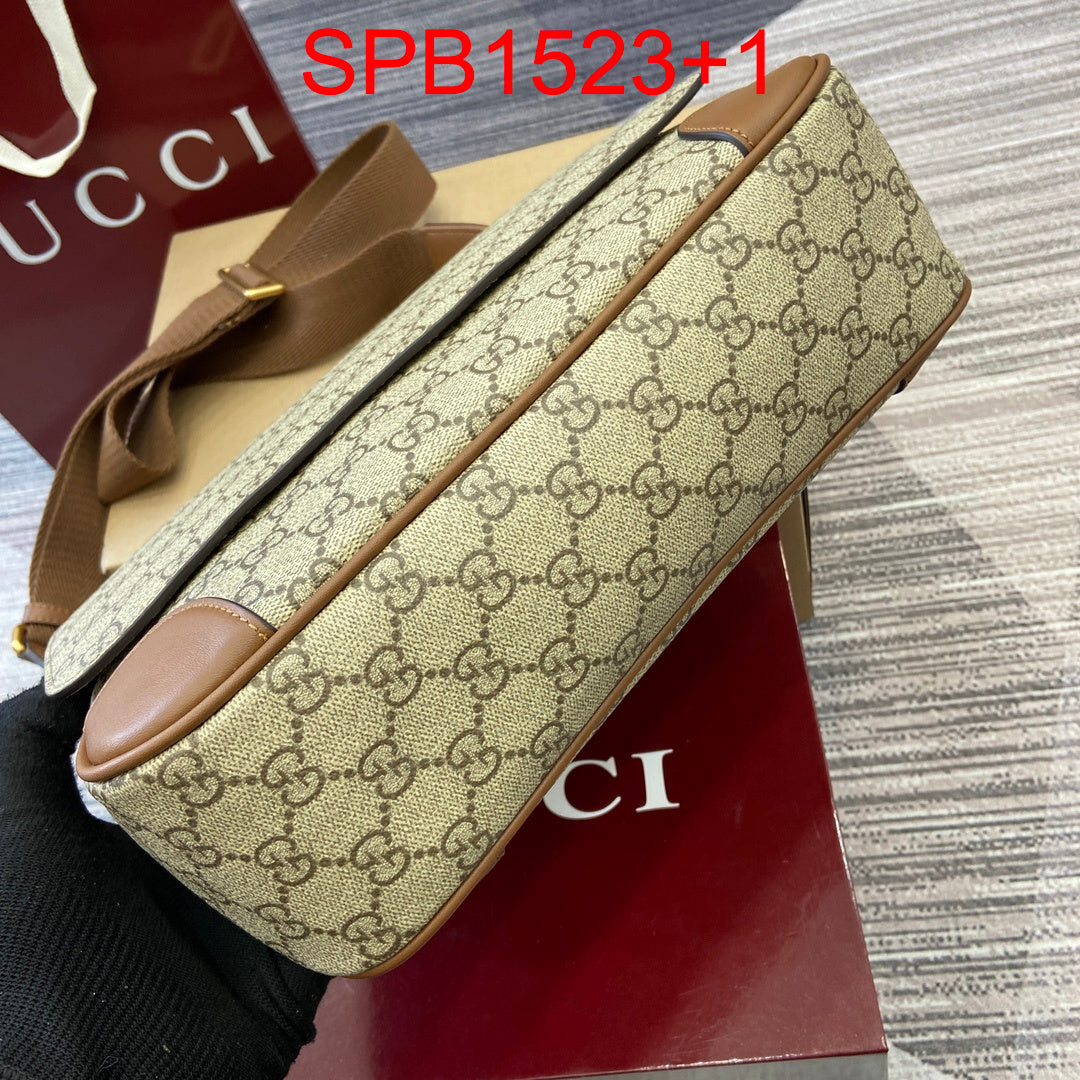Gucci GG Emblem medium crossbody bag