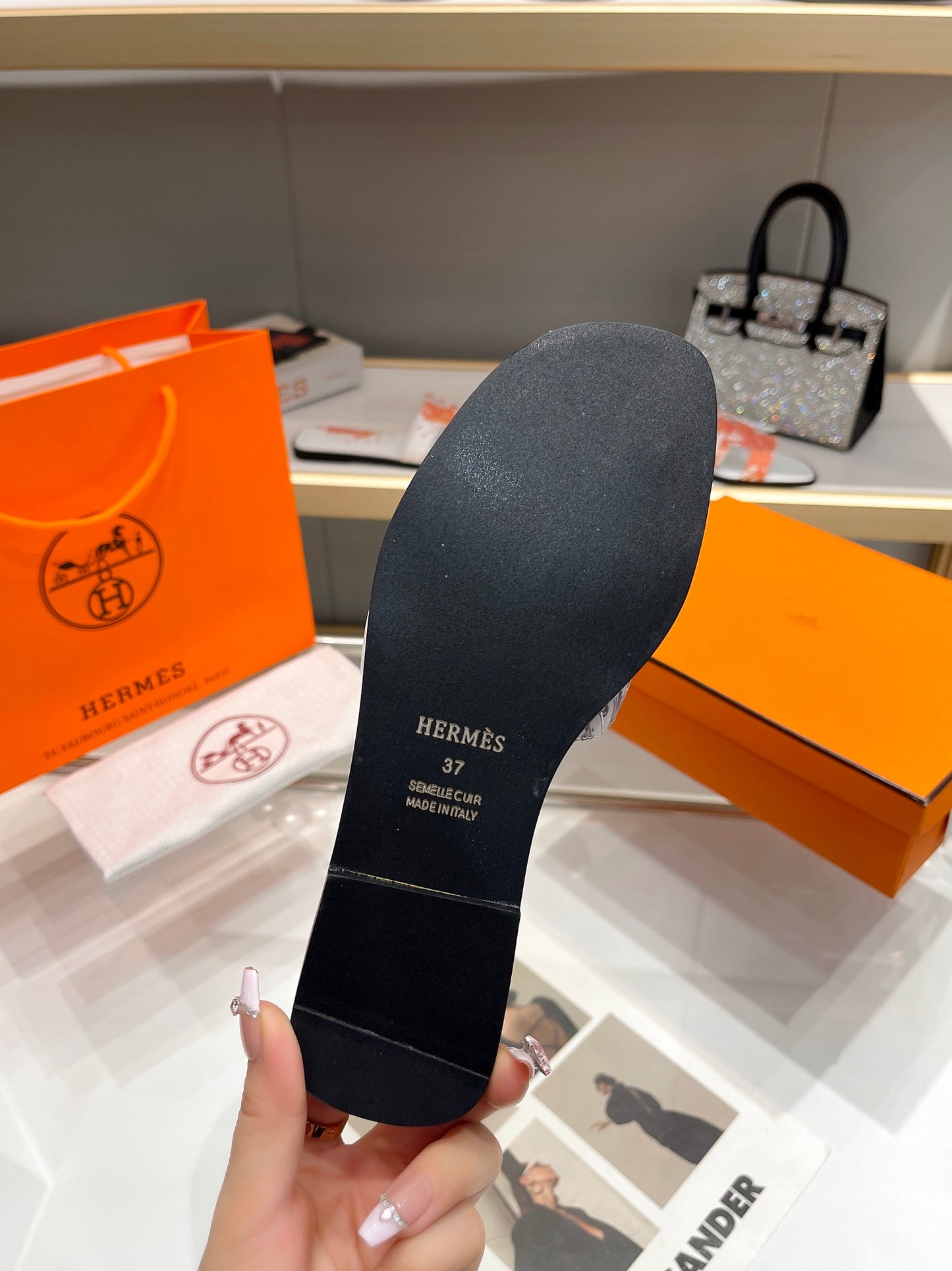 Hermes Oran Sandal