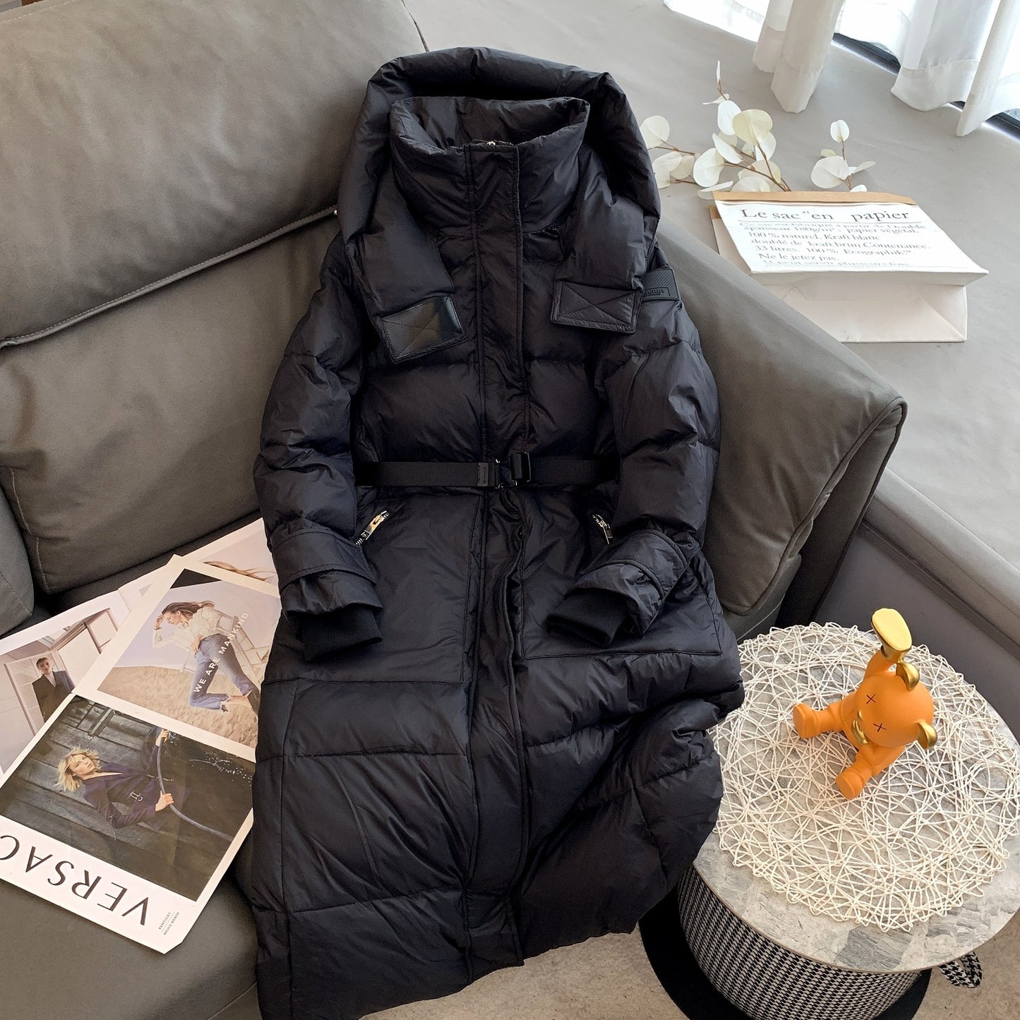 Burberry Nylon Long Coat