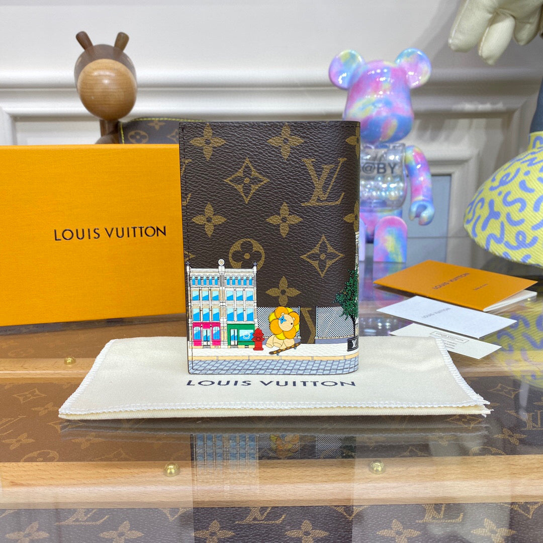 Louis Vuitton Passport Cover Vivienne Holidays