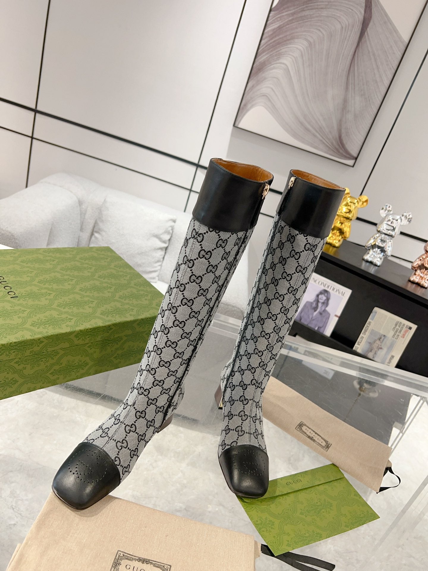 Gucci Heels High Boots