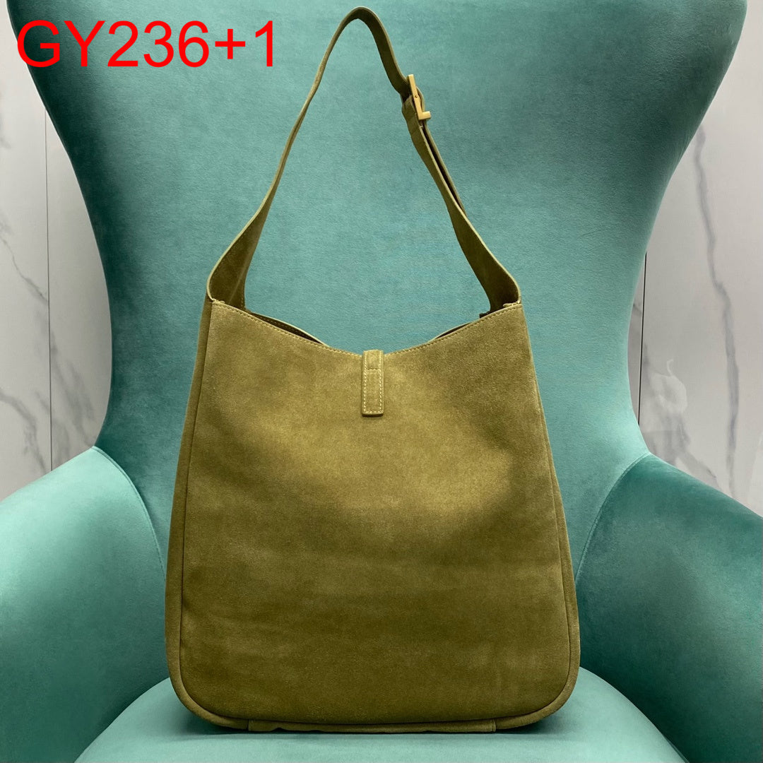 YSL YSL LE 5 À 7 supple Large Suede