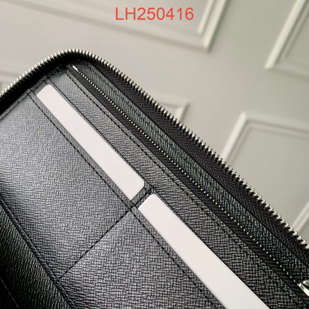 Louis Vuitton Zippy Wallet Vertical Monogram Eclipse