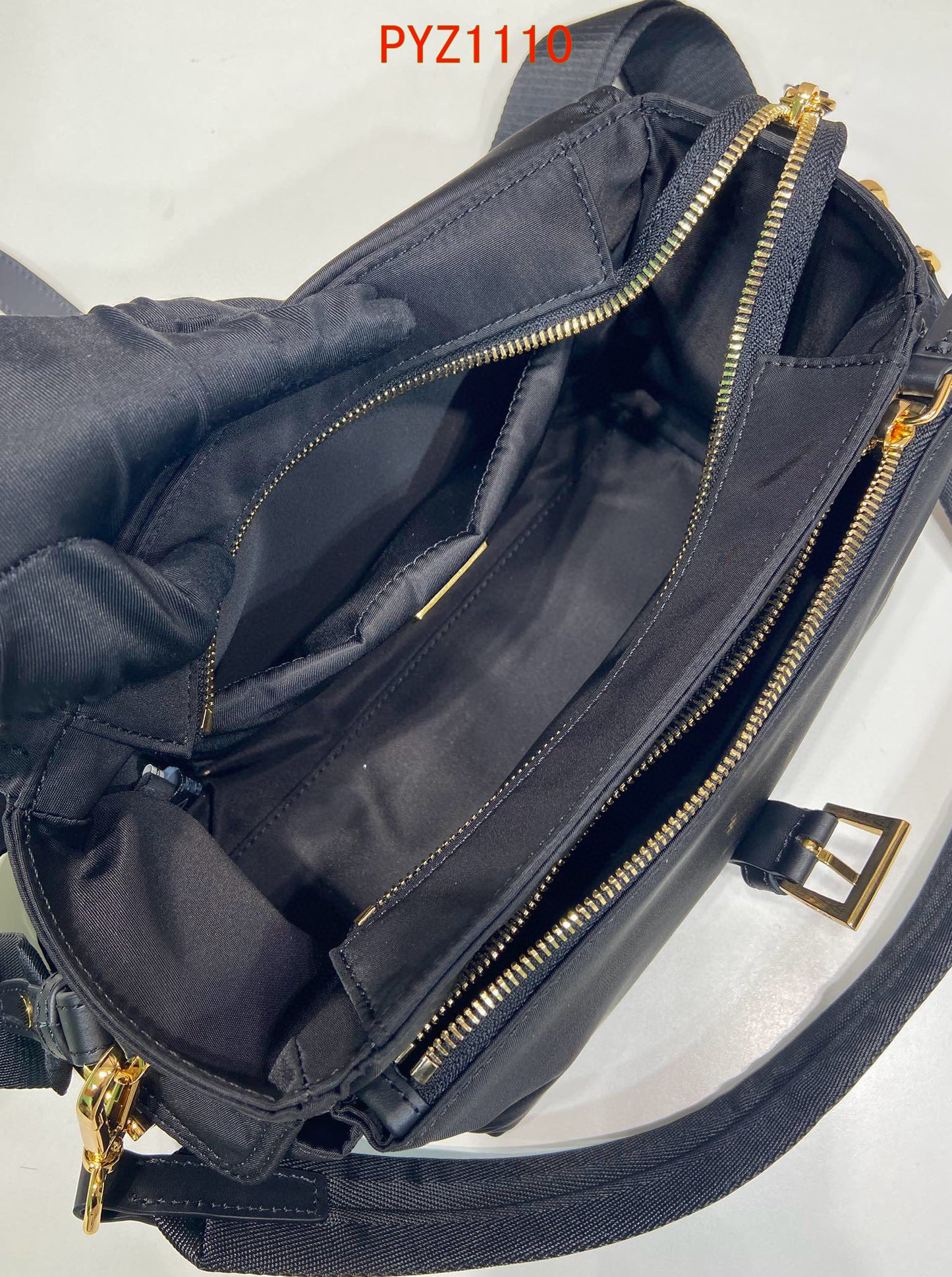 Prada Explore medium leather shoulder bag