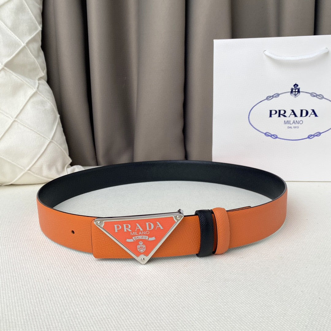 Prada reversible belt