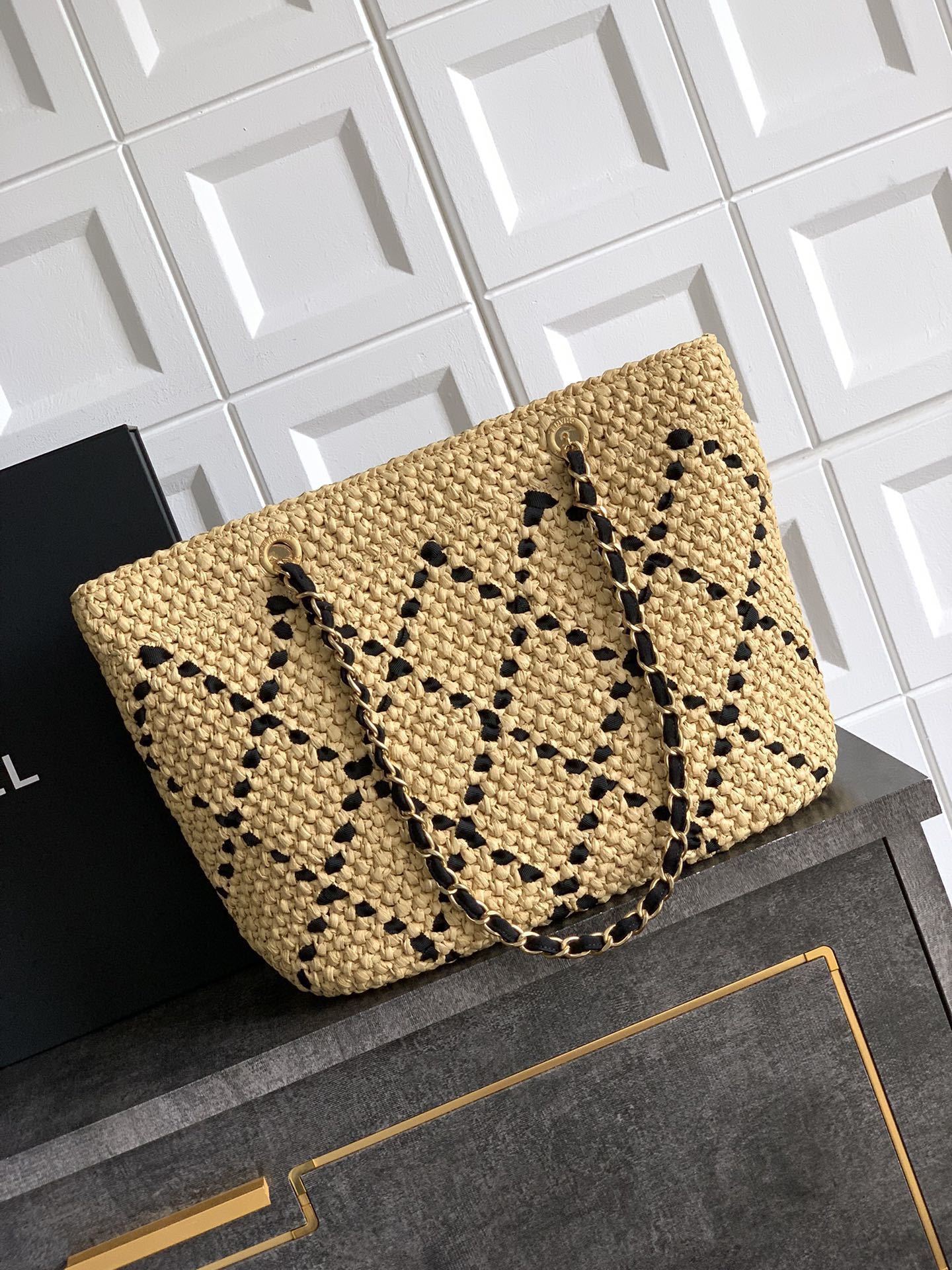 Chanel Straw Tote bag