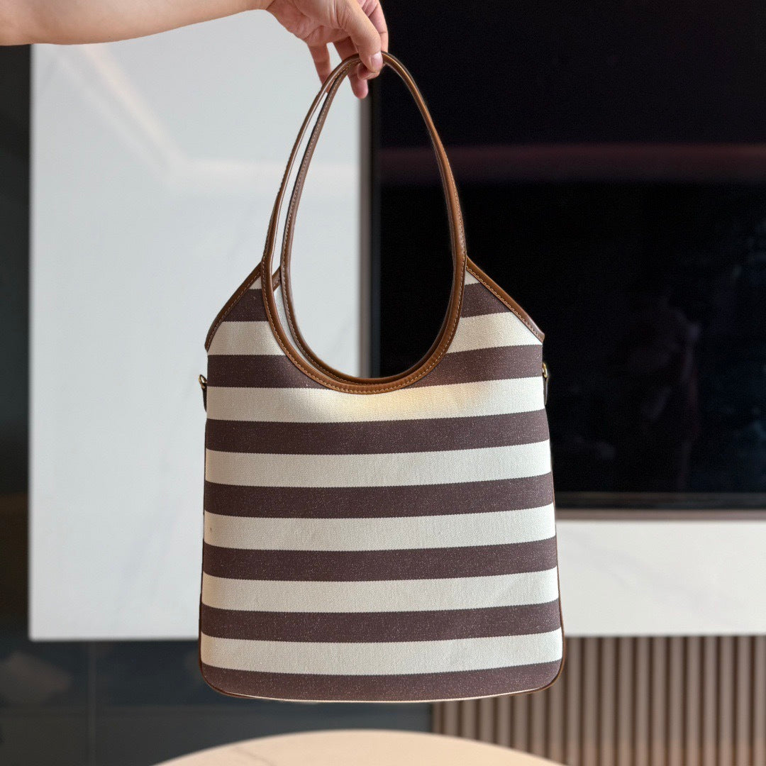 Miu Miu IVY canvas and leather bag