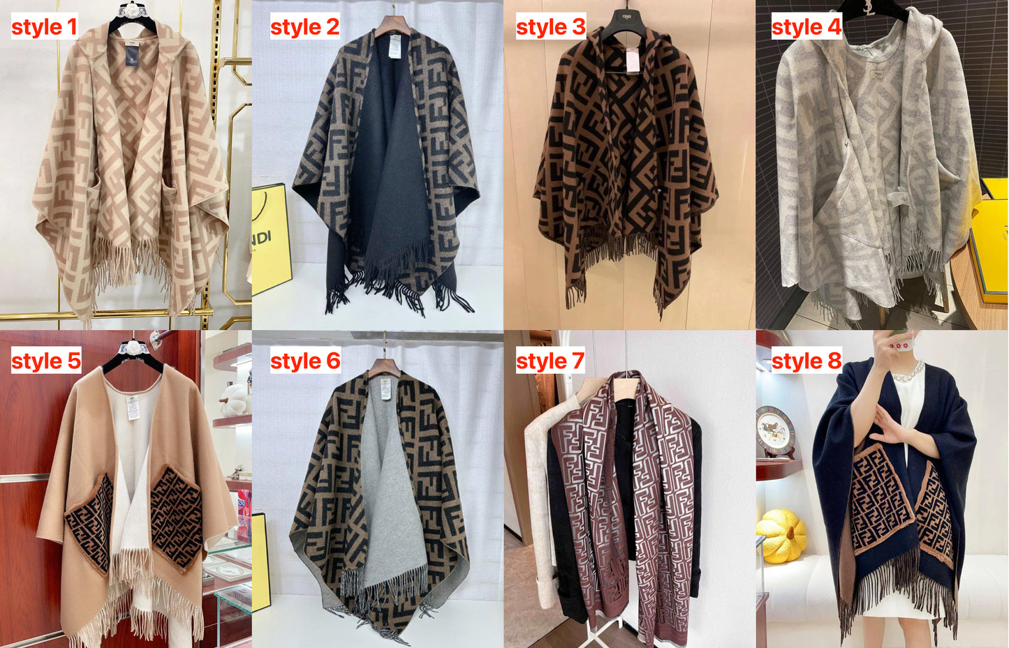Fendi Poncho/Wrap