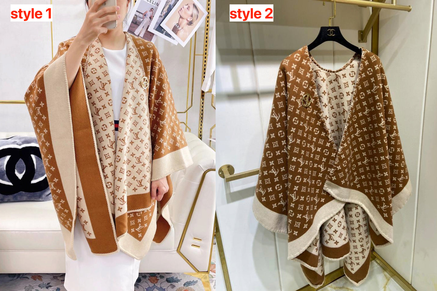 Louis Vuitton Poncho/Wrap