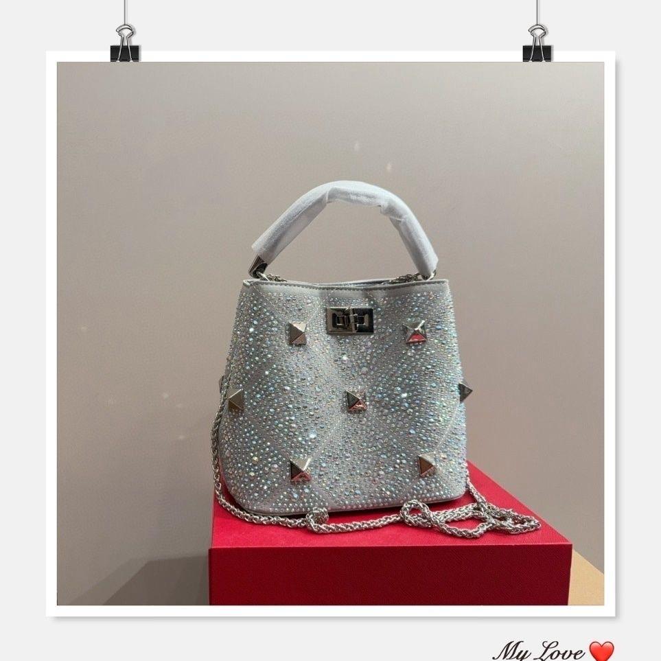 Valentino Roman Stud Bucket Bag