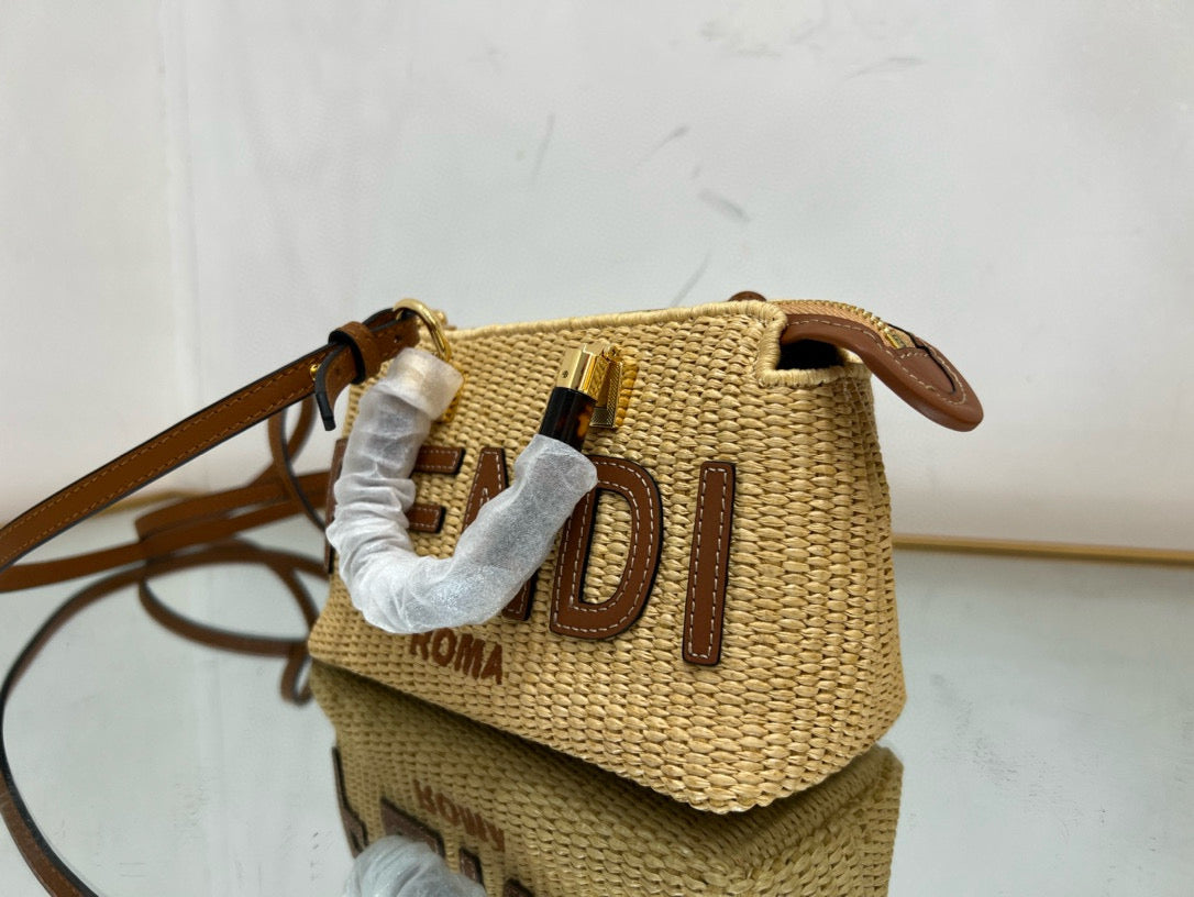 Fendi By The way straw bag