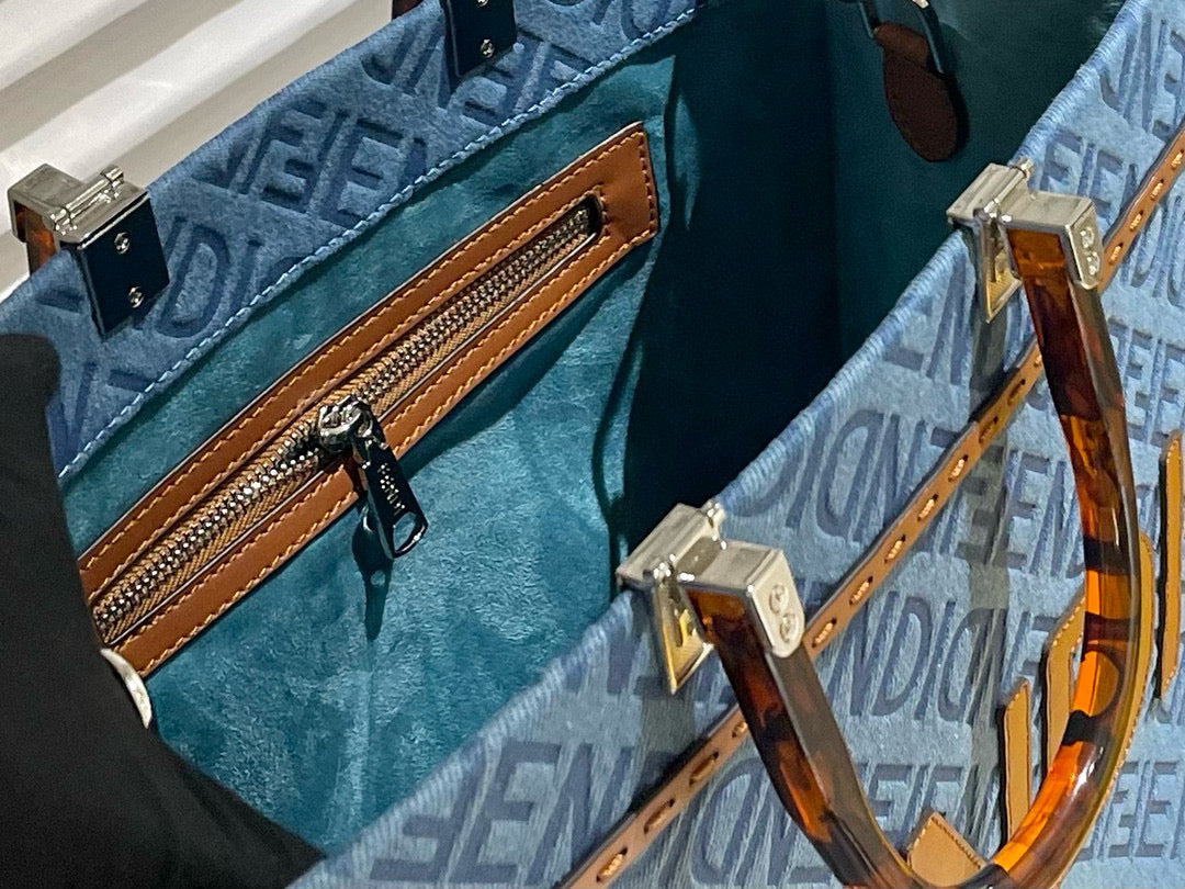 Fendi Denim Tote bag