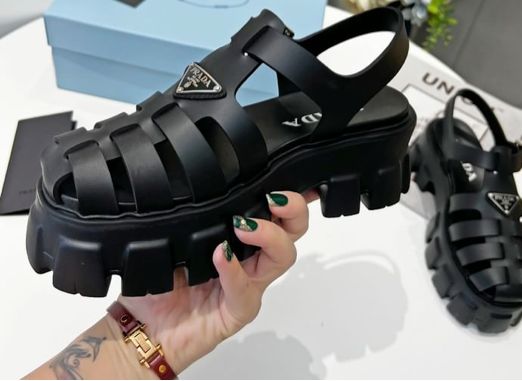 Prada Sandals Monolith