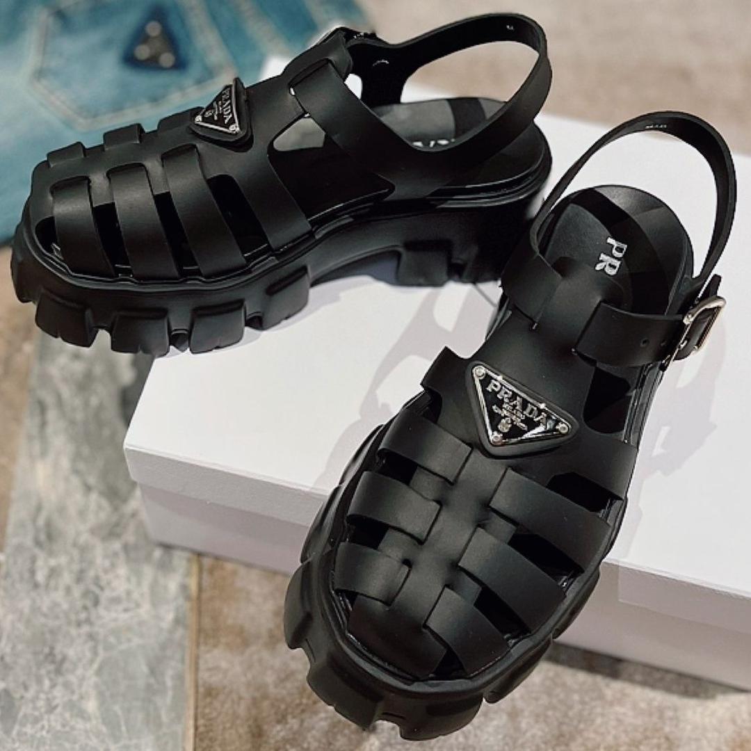 Prada Sandals Monolith