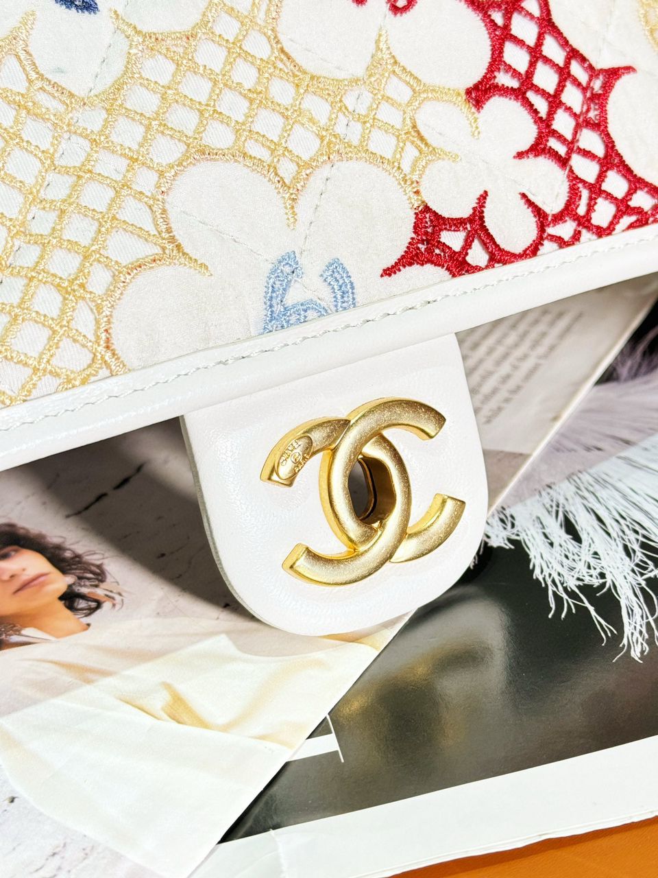 Chanel Flower flap bag