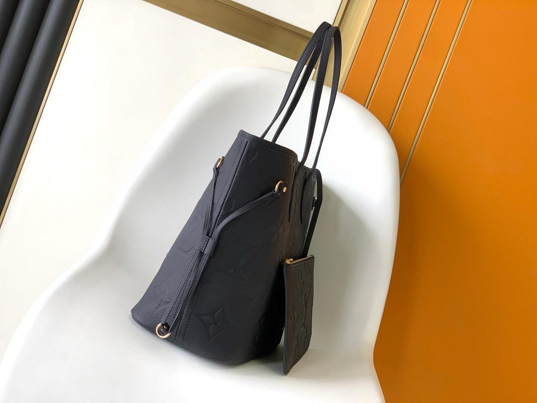 Louis Vuitton Neverfull empreinte MM NAVY