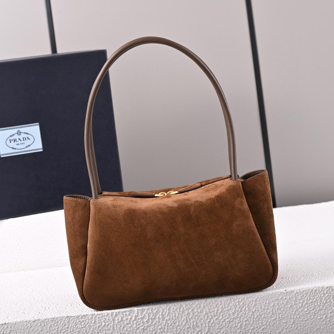 Prada Suede Medium Shoulder bag